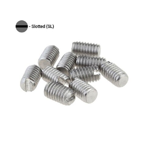 Запасные винты (плоская отвертка) - M3x5 мм. (2 шт)