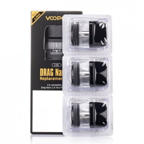 Картридж Voopoo Drag Nano 2 Pod 0.8 Ohm (Оригинал)