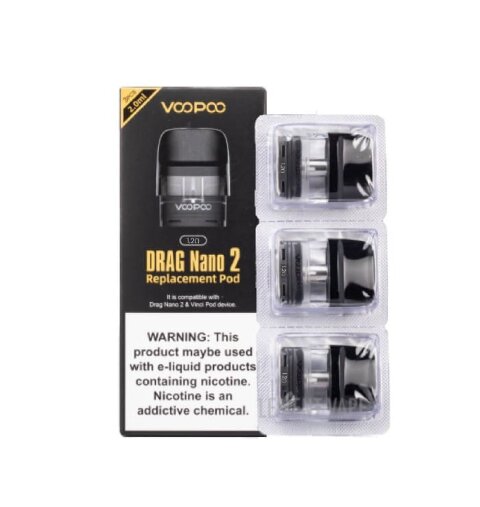 Картридж Voopoo Drag Nano 2 Pod 1.2 Ohm (Оригинал)