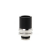 Дрип тип (Drip Tip) 510 Hybrid SS + POM Silver / Black  