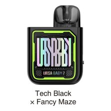 LOST VAPE Ursa Baby 2 900 mAh Tech Black x Fancy Maze (Оригинал)
