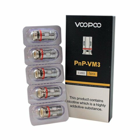 Испаритель Voopoo PnP-VM3 Mesh 0.45 Ohm (Оригинал)