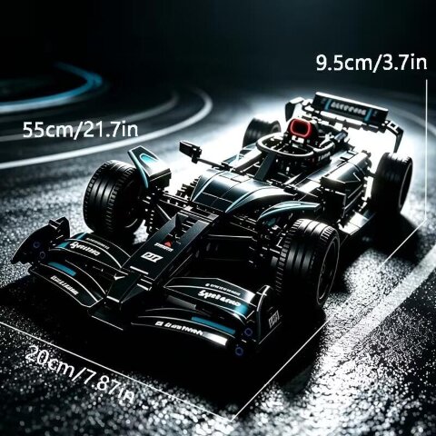 Конструктор блоковый Формула Ф1 (Formula F1) масштаб 1:10 (модель MG58)