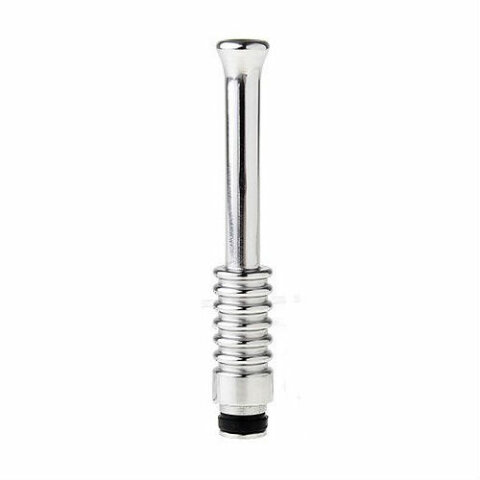 Дрип тип (Drip Tip) 510 SS Silver LONG 70 mm.  