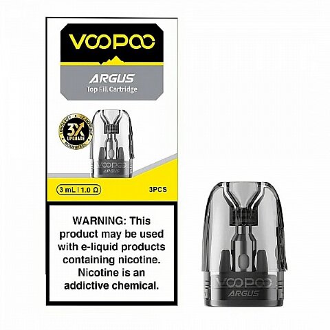 Картридж Voopoo Argus Pod 1.0 Ohm 3 ml. (Оригинал)  