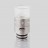 Дрип тип (Drip Tip) 510 Hybrid SS + POM Silver
