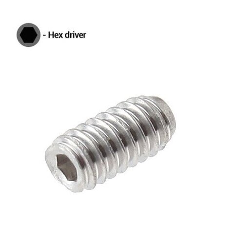 Запасные винты шестигранник - M2x4 мм. (2 шт)