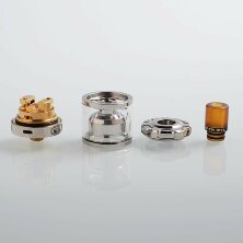 Обслуживаемый атомайзер Advken Manta MTL RTA - 2ml/3ml Silver (Оригинал)