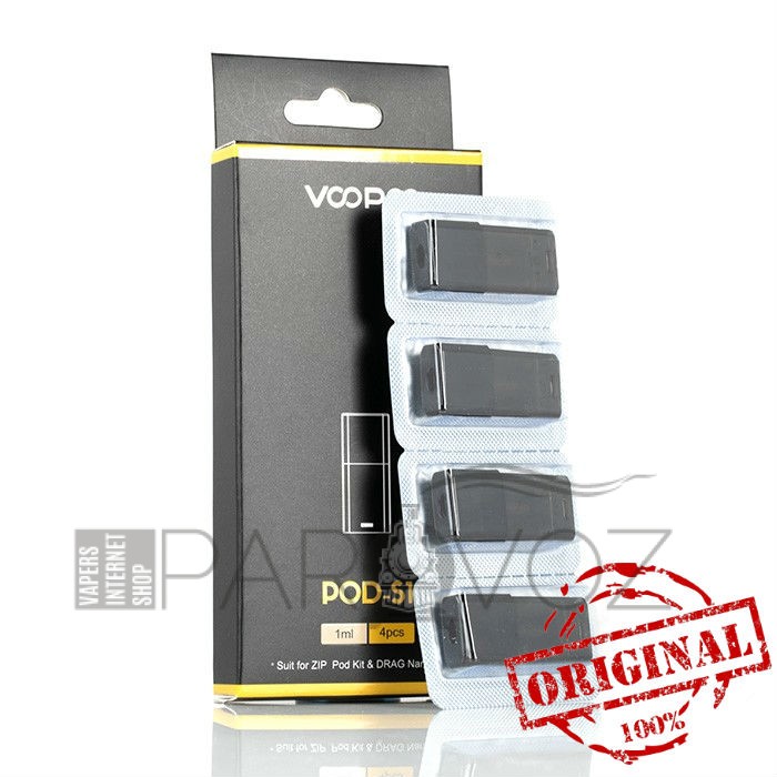 Картридж Voopoo Drag Nano Pod S1 Cartridge 1.8 Ohm (Оригинал)