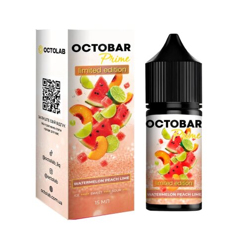 OCTOBAR Prime - Watermelon Peach Lime (30 ml.)