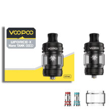 Атомайзер Voopoo Uforce-X Nano Tank 4.5 ml Black (Оригинал)
