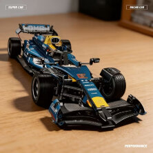Конструктор блоковый Формула Ф1 (Formula F1) масштаб 1:10 (модель MG57)