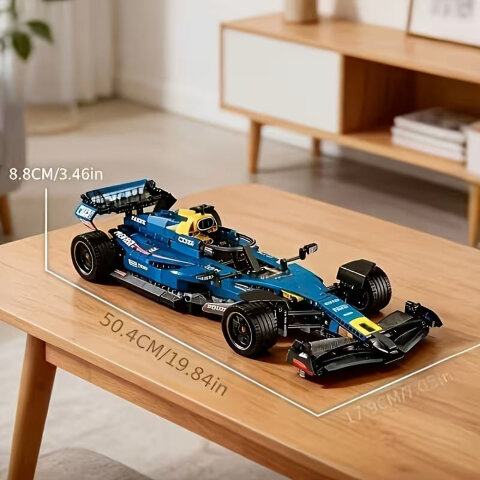 Конструктор блоковый Формула Ф1 (Formula F1) масштаб 1:10 (модель MG57)