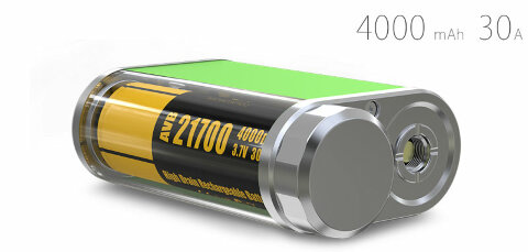 Бокс мод Eleaf Pico 21700 Mod 100W Black + аккумулятор 21700 (Оригинал)