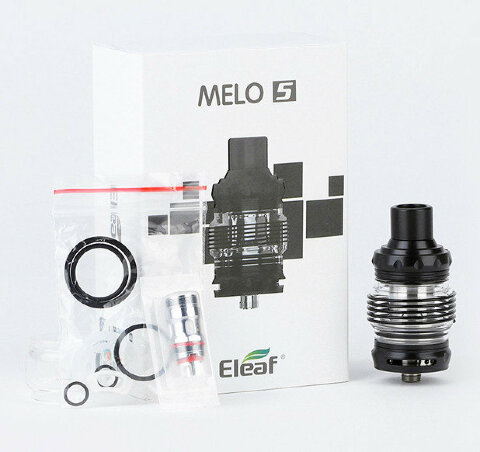 Атомайзер Eleaf Melo 5 4ml. Black (Оригинал)  
