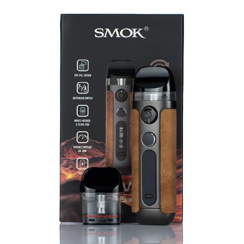 SMOK Novo 5 900 mAh Silver Red Cobra (Оригинал)