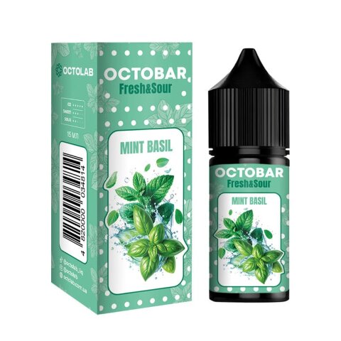 OCTOBAR FRESH & SOUR - Mint Basil (30 ml.)  