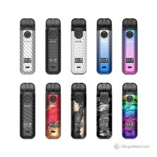Smok Novo 4 Pod Kit 800mah Black Stabilizing Wood (Оригинал)