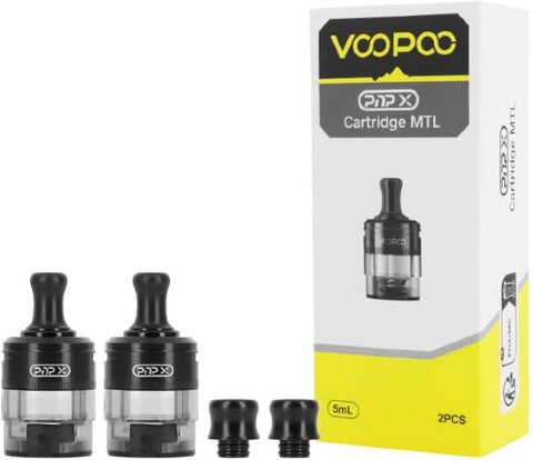 Картридж / контейнер Voopoo PNP X MTL 5ml. Black (Оригинал)  