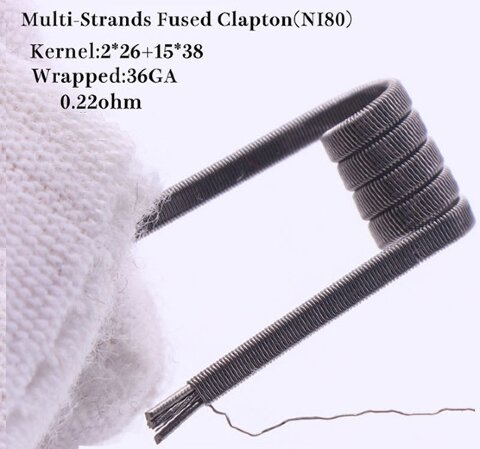 Спираль Multi-Strands Fused Clapton - Ni80  