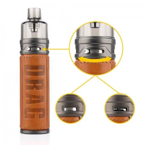 VOOPOO Drag S 60W 2500mAh Chestnut (Оригинал)