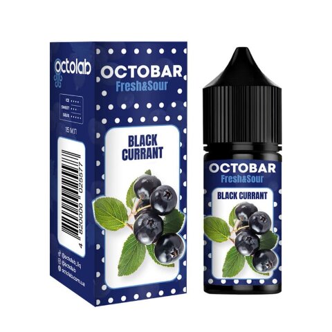OCTOBAR FRESH & SOUR - Black Currant (30 ml.)  