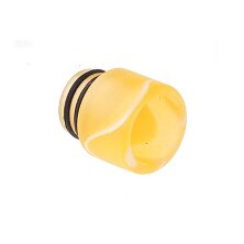 Дрип тип (Drip Tip) 510 акриловый Yellow