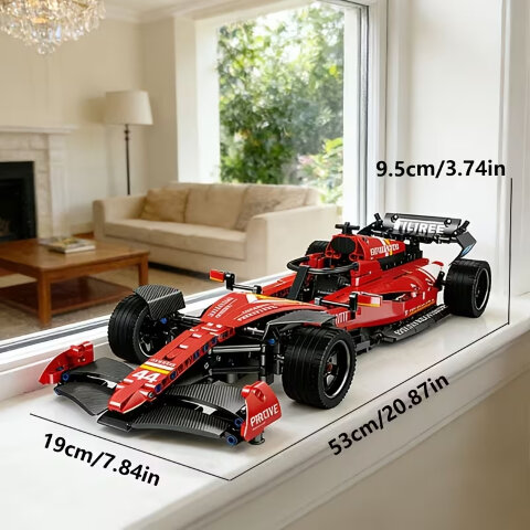 Конструктор блоковый Формула Ф1 (Formula F1) масштаб 1:10 (модель MG56)