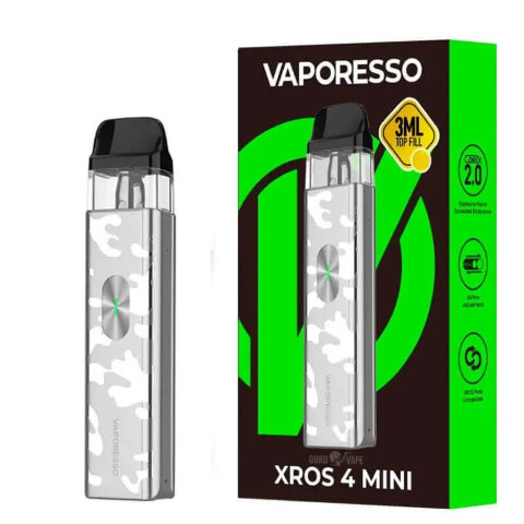 Vaporesso XROS 4 Mini 1000mAh Camo Silver (Оригинал)