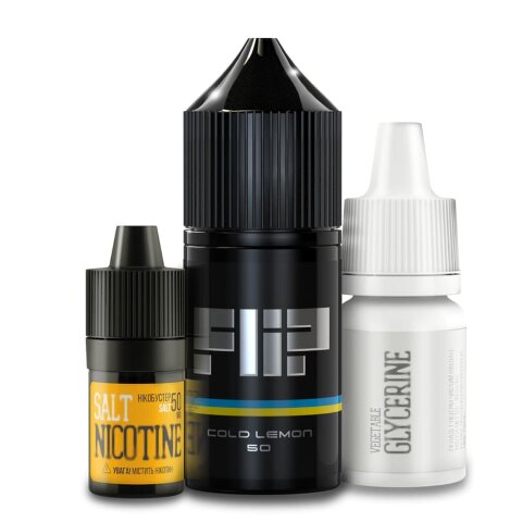Набор FLIP Salt - Cold Lemon 50 mg (30 ml.)