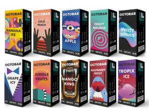 Набір OCTOBAR SALT - Cool APPLE 50мг. (10 ml.)