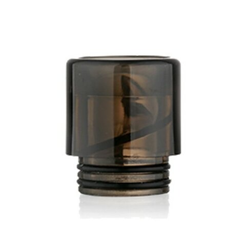 Дрип тип (Drip Tip) 810 Plastic BLACK Spiral