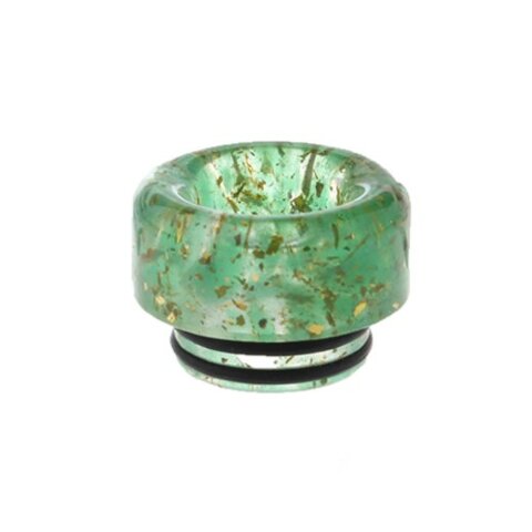 Дрип тип (Drip Tip) 810 Gold Foil Hybrid GREEN