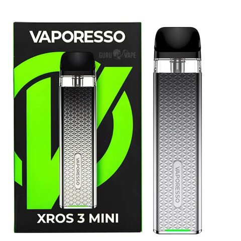 Vaporesso XROS 3 Mini 1000mAh Icy Silver (Оригинал)