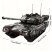Конструктор блоковый Танк M1A2 Abrams (А99) + 4 фигурки военных (модель КС2012)