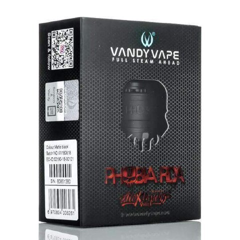 Дрипка Vandy Vape Phobia V2 RDA Silver (Оригинал)