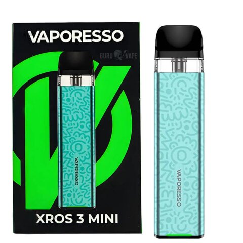 Vaporesso XROS 3 Mini 1000mAh Aqua Green (Оригинал)