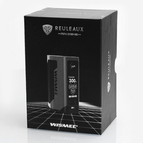 Бокс мод Wismec Reuleaux GEN3 300W TC Black (Оригинал)  