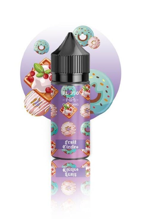 Набор FL 350 SALT (Christmas) - Fruit Circles 50 mg (30 ml.)  