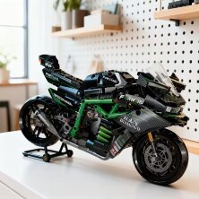 Конструктор блоковый МОТОЦИКЛ, масштаб 1:8 (модель MG03)