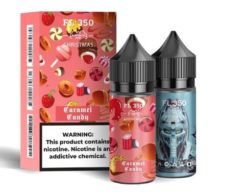 Набор FL 350 SALT (Christmas) - Caramel Candy 50 mg (30 ml.)  