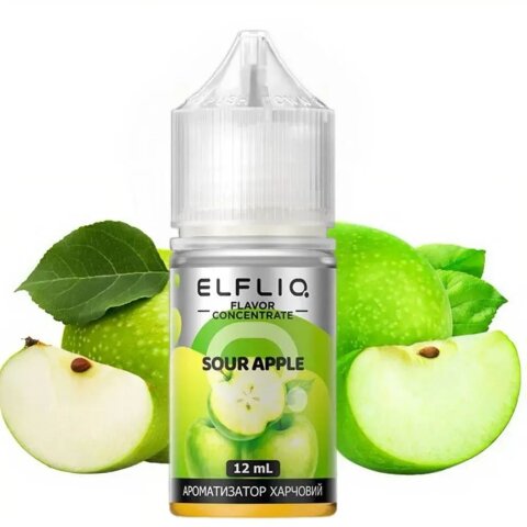 ELFLIQ - Sour Apple (30 ml.)