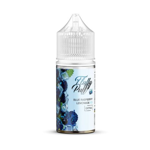 Набор FLUFFY PUFF Salt - BLUE RASPBERRY LEMONADE ICE (30 ml.)  