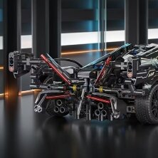 Конструктор блоковый Авто RAINBOW LASER, масштаб 1:14 (модель JZH004)