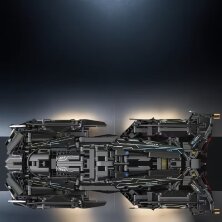 Конструктор блоковый Авто RAINBOW LASER, масштаб 1:14 (модель JZH004)