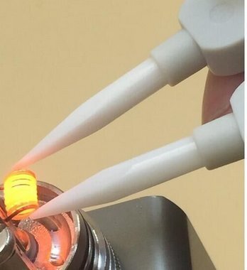 Керамический пинцет Ceramic Tweezers V8 (Керамика + Тефлон)