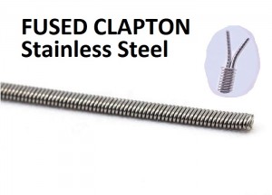 Готовий дріт Fused Clapton SS (Нержавіюча сталь) 1 метр.