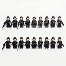 Набор миниатюрных фигур SWAT TEAM 16 шт.