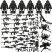 Набор вооружения и спецсредств SWAT TEAM для фигурок 160 шт.