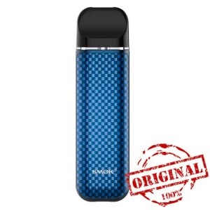 Стартовый комплект Smok Novo 3 Pod Kit 800 Mah Blue Carbon Fiber (Оригинал)
